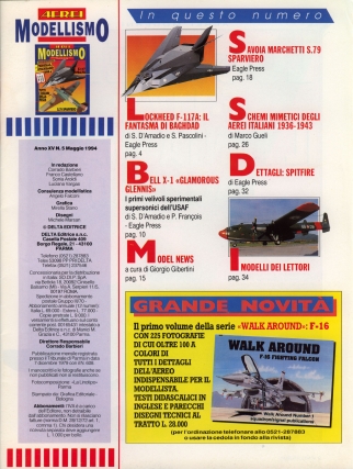 Aerei Modellismo 1994-05